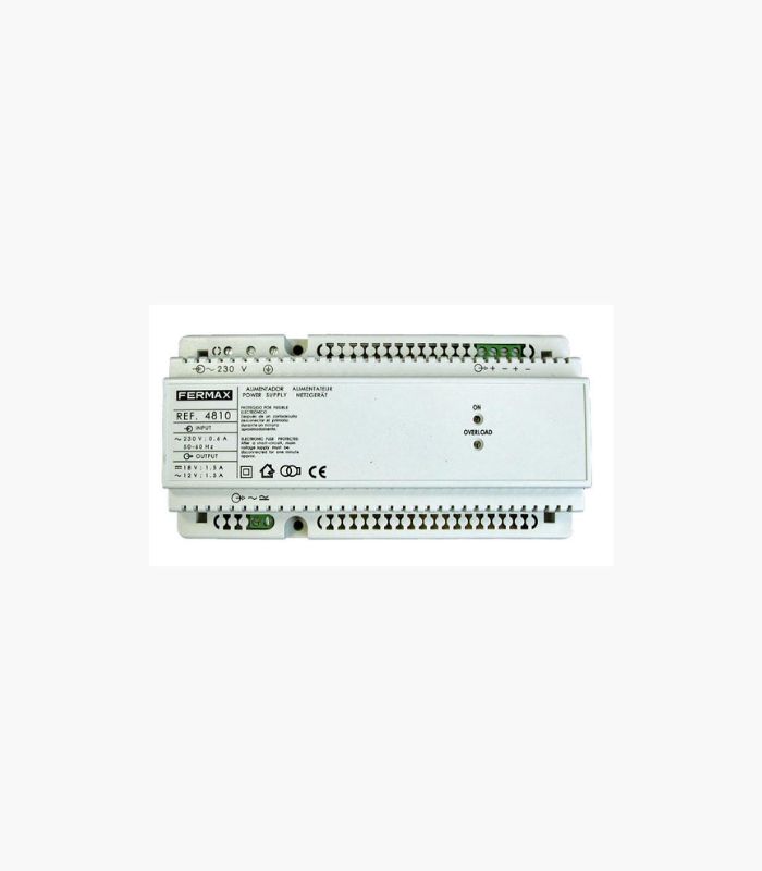 ALIMENT. DIN10 230VAC12VAC+18VDC-1.5A ALIMENT. DIN10 230VAC/12VAC+18VDC-1.5A - Imagen 1